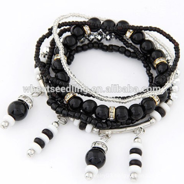 2015 Handmade fashion gemstone beads bracelet for women